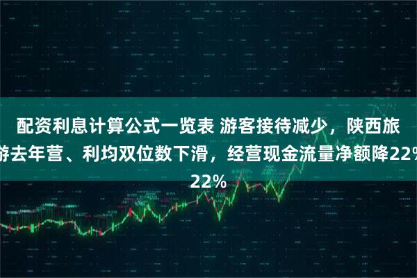 配资利息计算公式一览表 游客接待减少，陕西旅游去年营、利均双位数下滑，经营现金流量净额降22%